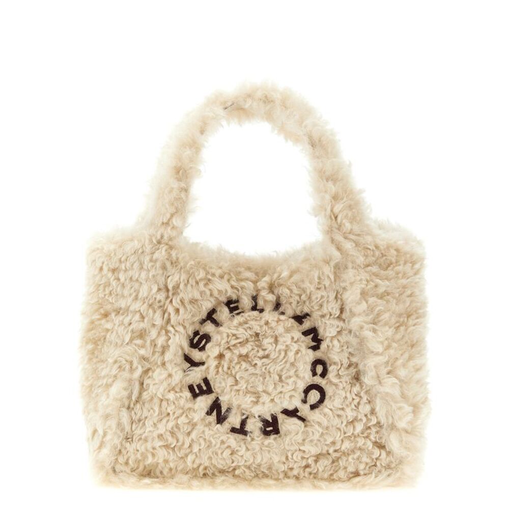 Stella McCartney Beige Polyester Tote Women's Bag